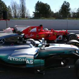 Bottas y Vettel se destacan en Montmeló