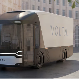 Así es el camión eléctrico diseñado para evitar accidentes con peatones