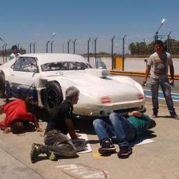 Canapino salió a pista