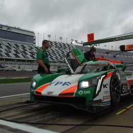 El Cadillac de Canapino terminó 7° en el primer entrenamiento
