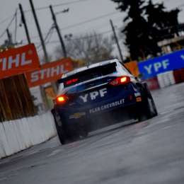 Canapino se lució bajo el agua y se quedó con la pole de Santa Fe