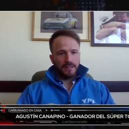 Canapino: “Quiero seguir ganando carreras y campeonatos”