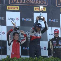 Las voces del podio de la Carrera 1