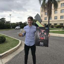 Martín Chialvo recibió el Premio Estímulo en Córdoba