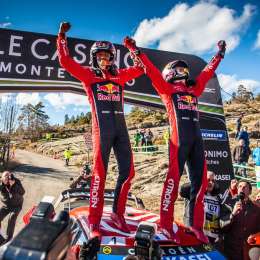 Ogier, amo y señor del Rally de Montecarlo