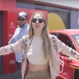 Barassi y Julieta Nair Calvo, con Citroën en los 200 Km