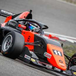 Colapinto concluyó octavo en la primera clasificación de la Eurocup