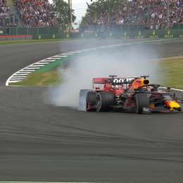 El dramático momento del choque de Vettel a Verstappen
