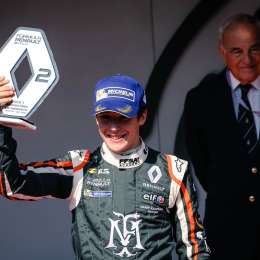 Fenestraz subió al podio en Mónaco