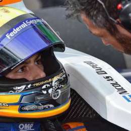 Dapero subió al podio