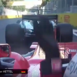 La polémica Vettel-Hamilton en Bakú 2017
