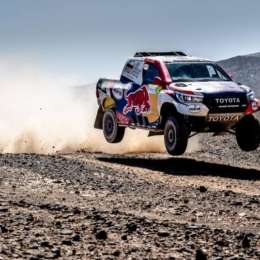 De Villiers llevó a Toyota al triunfo en el Rally de Marruecos