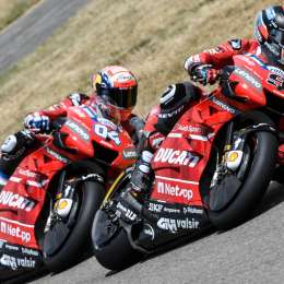 Dovizioso, el dueño del viernes en Gran Bretaña