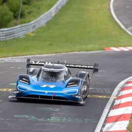 El Volkswagen I.D.R logró un nuevo récord eléctrico en Nürburgring