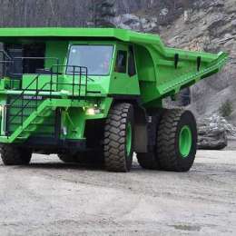 Elektro Dumper, el vehículo gigante con propulsión eléctrica