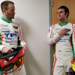 La foto de Agustín Canapino con Fernando Alonso