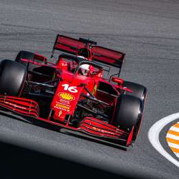 Leclerc encabezó el 1-2 de Ferrari en Zandvoort