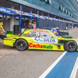 Josito Di Palma mostró su Ford en la prueba de La Plata