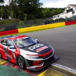 Franco Girolami terminó 7° la segunda carrera en Spa