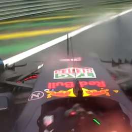 El magnífico control de Max Verstappen en su Red Bull
