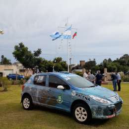 El campeón de Rally que rindió un homenaje a los Veteranos de Guerra