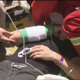 Faría se fracturó la muñeca