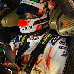 Fenestraz cerró los ensayos del Súper GT japonés en Fuji