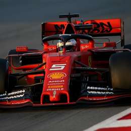 Ferrari arrancó primero en Alemania con Vettel y Leclerc