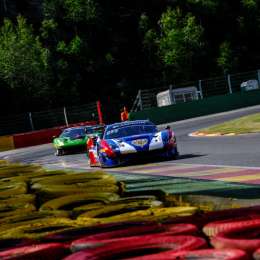 La Ferrari del SMP dominó el primer test para las 24 Horas de Spa
