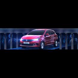 Los 100 años de Fiat en Argentina con imágenes en edificios emblemáticos