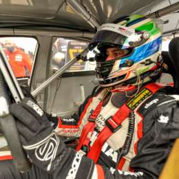 El podio de la Carrera 1