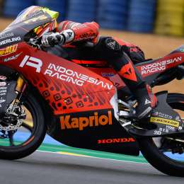 Una caída dejo fuera de carrera a Rodrigo