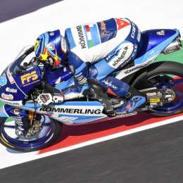 Gabriel Rodrigo, dentro del top cinco en la carrera de Moto 3