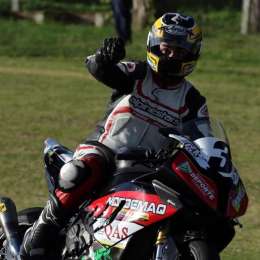 Masticó bronca, largó último y terminó segundo