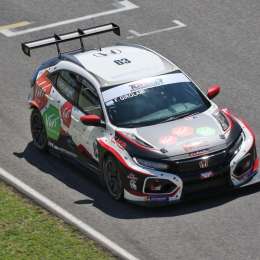 Franco Girolami debió abandonar en Mugello