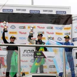 Iribarne en el podio