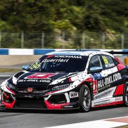 WTCR: Guerrieri se metió en el top ten de los entrenamientos