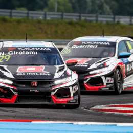 Guerrieri y Girolami salieron a pista