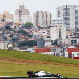 El tercer ensayo fue para Hamilton en Brasil
