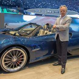 Horacio Pagani detuvo la producción de sus autos