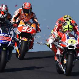 Una gaviota casi provoca un accidente en MotoGP