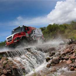 "Se nos cayó el camión sin la rueda"