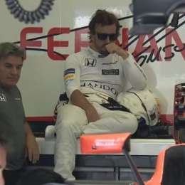 Alonso, con problemas en su McLaren