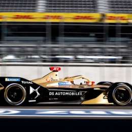 Vergne fue el más rápido en los test de la Fórmula E