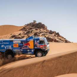 Karginov, el Rey de los camiones en el Dakar 2020