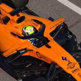 Norris lideró una jornada dura para Ferrari y Mercedes