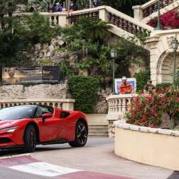 Ferrari estrenó el cortometraje grabado con Leclerc en Mónaco