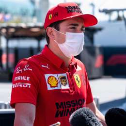 Leclerc: "Estoy contento de terminar por delante de Vettel en clasificación"