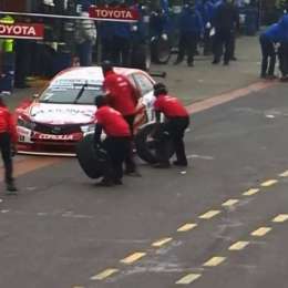 Apareció la lluvia en los 200 Kilómetros