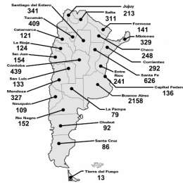 Seguridad vial: el mapa de la muerte en la Argentina